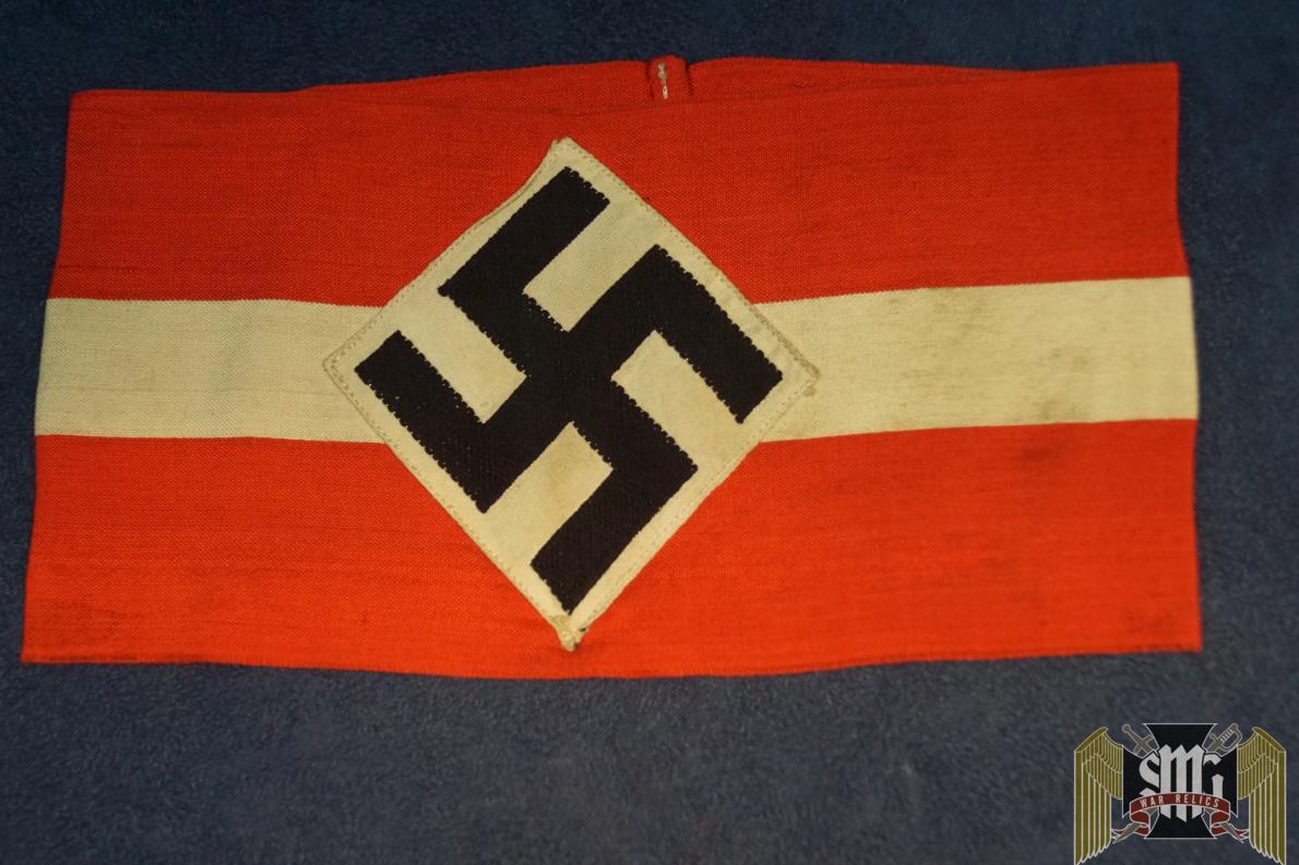 Hitler Youth armband Bevo type