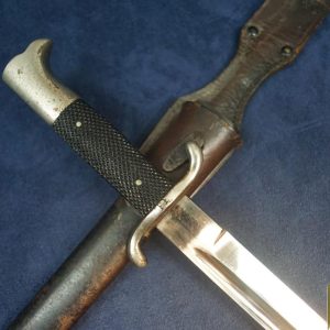 Firemans bayonet with brown Frog