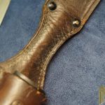 Firemans bayonet with brown Frog