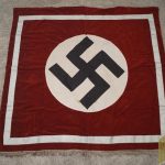 Rare High Leader Velvet Podium Banner 50x51"