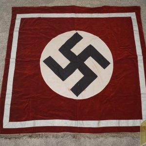Rare High Leader Velvet Podium Banner 50x51"