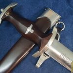 SA dagger Later Period M7/68 (Tiger) with clip
