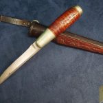 General Kurt Bingler Gift Finnish Skinning knife