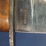 Italian Fascist youth boot knife by G. Fugini GIL TRIESTE Marked!