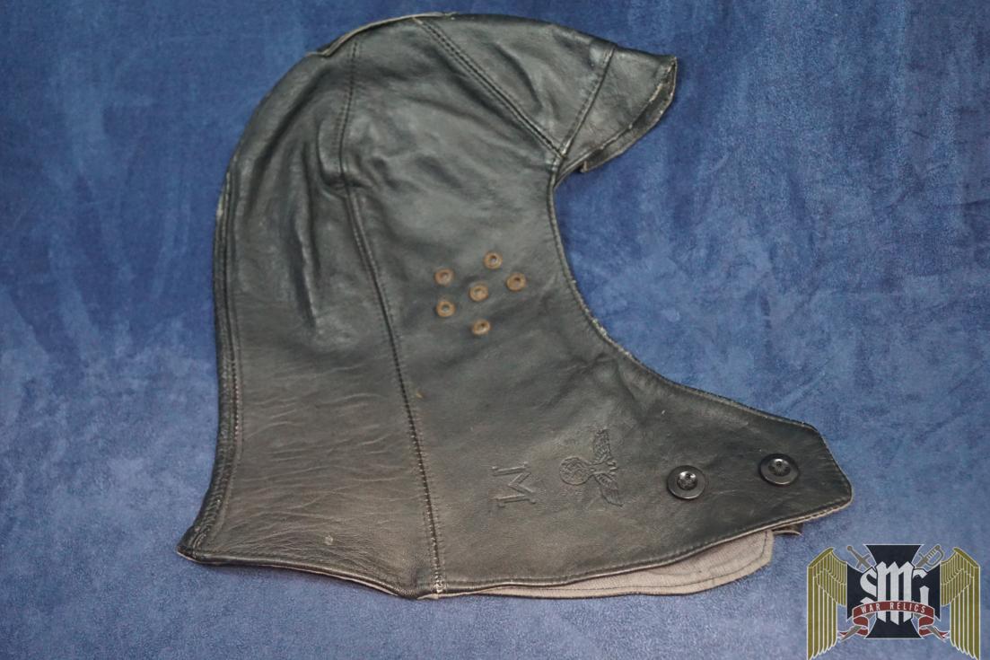 Kriegsmarine Stamped Deck Gunners cap