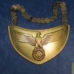 NSDAP Political Gorget by M1/102 and matching chain