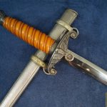 Early Brass Alcoso Army Dagger with Distributor stamp
