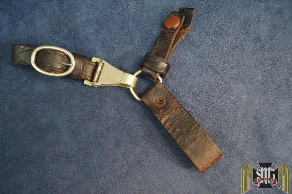 3 point leather hanger for SA dagger