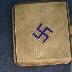 Silver Cigarette case gifted to Wife