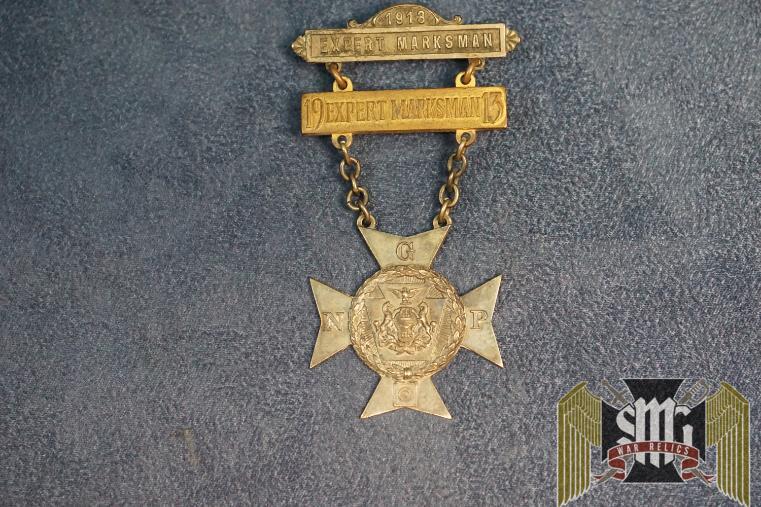 Pennsylvania Expert Marksman Badge 1913