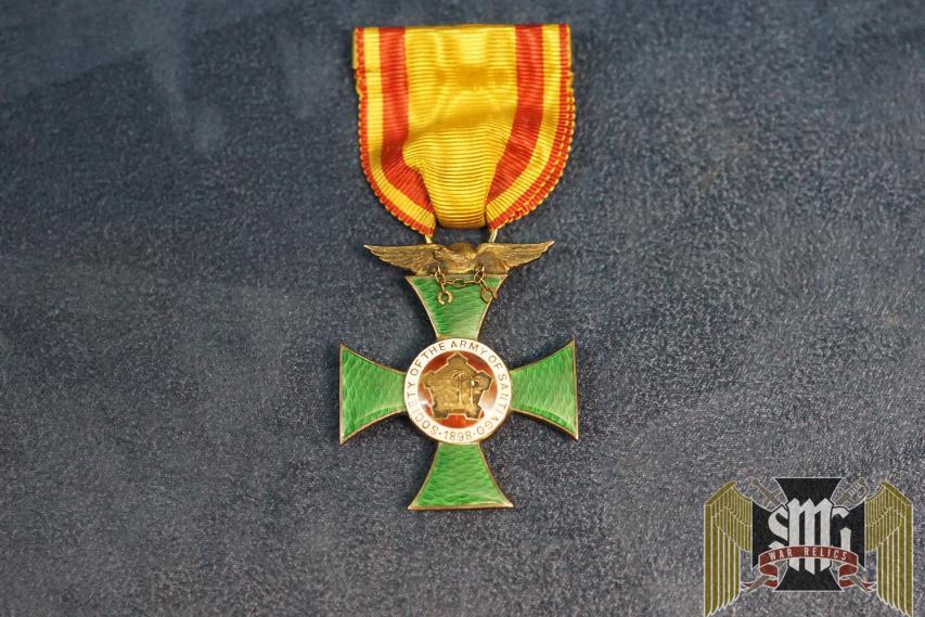 Army Of Santiago Medal in silver