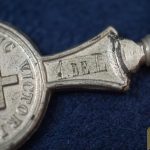Vatican mentana cross 1867 In Nickel