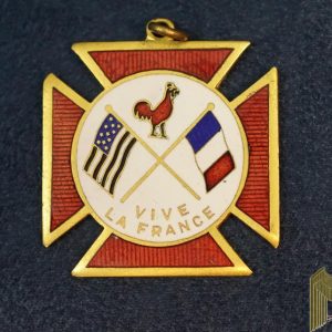 WW1 US fund for French Wounded medal