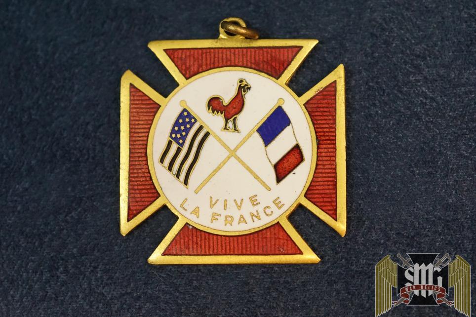WW1 US fund for French Wounded medal