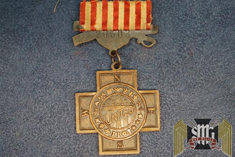 Spanish American War Veteran medal Numbered