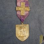 Masonic Mary Medal 1869 to 1876 1887 Banner Committee