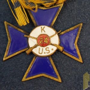 US Mexican Border Service Medal 1916 24th Infantry Buffalo Soldier