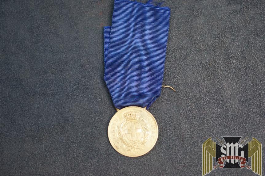 Italian Medal of Valor in Silver WW1 unmarked