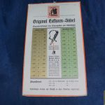 Eickhorn Sword Sales Size Chart