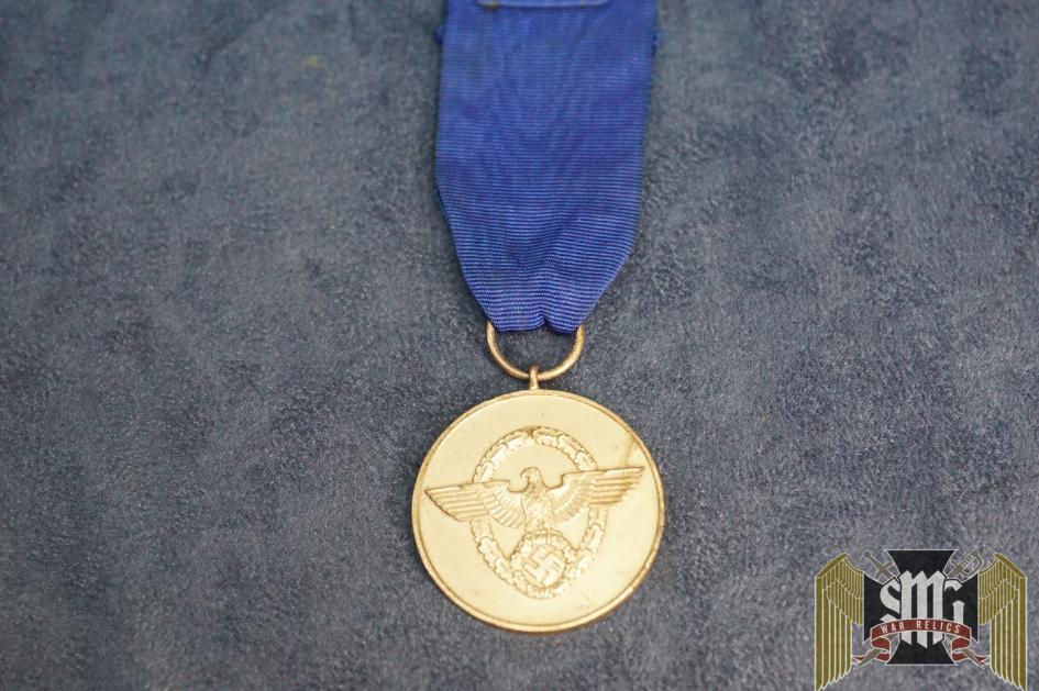 Police Long service medal for 8 years