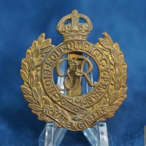 WW1 Royal Engineers British Cap Badge
