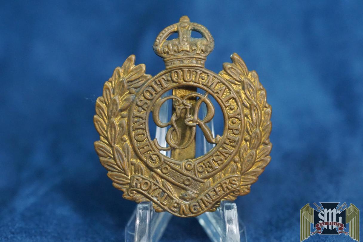 WW1 Royal Engineers British Cap Badge