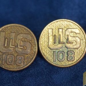 ILL 108 1920's era collar disc set