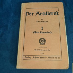 Der Artillerist 1940 Handbook