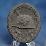 Maker Marked 65 Black Wound badge by Klein & Quenzer