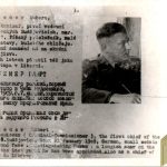Czechoslovakian SS Gestapo (Sipo-SD) allied “wanted” Card Hubert Ziemer Commissioner