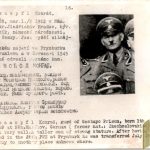 Czechoslovakian SS Gestapo (Sipo-SD) allied “wanted” Card Konrad Kosnopfl