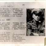 Czechoslovakian SS Gestapo (Sipo-SD) allied “wanted” Card Lugwig Weid