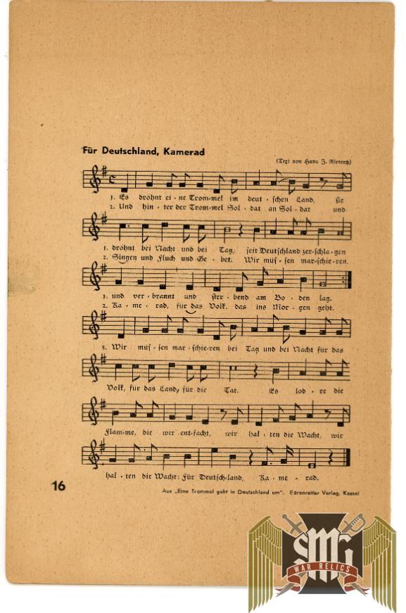 Hitler Youth Training propaganda booklet