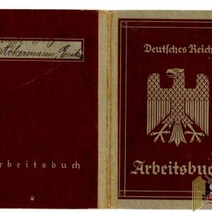 Arbeitsbuch First type for Erika Ackermann Typist