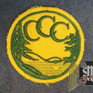 ww2 us civilian conservation corps patch