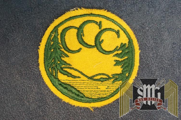 ww2 us civilian conservation corps patch
