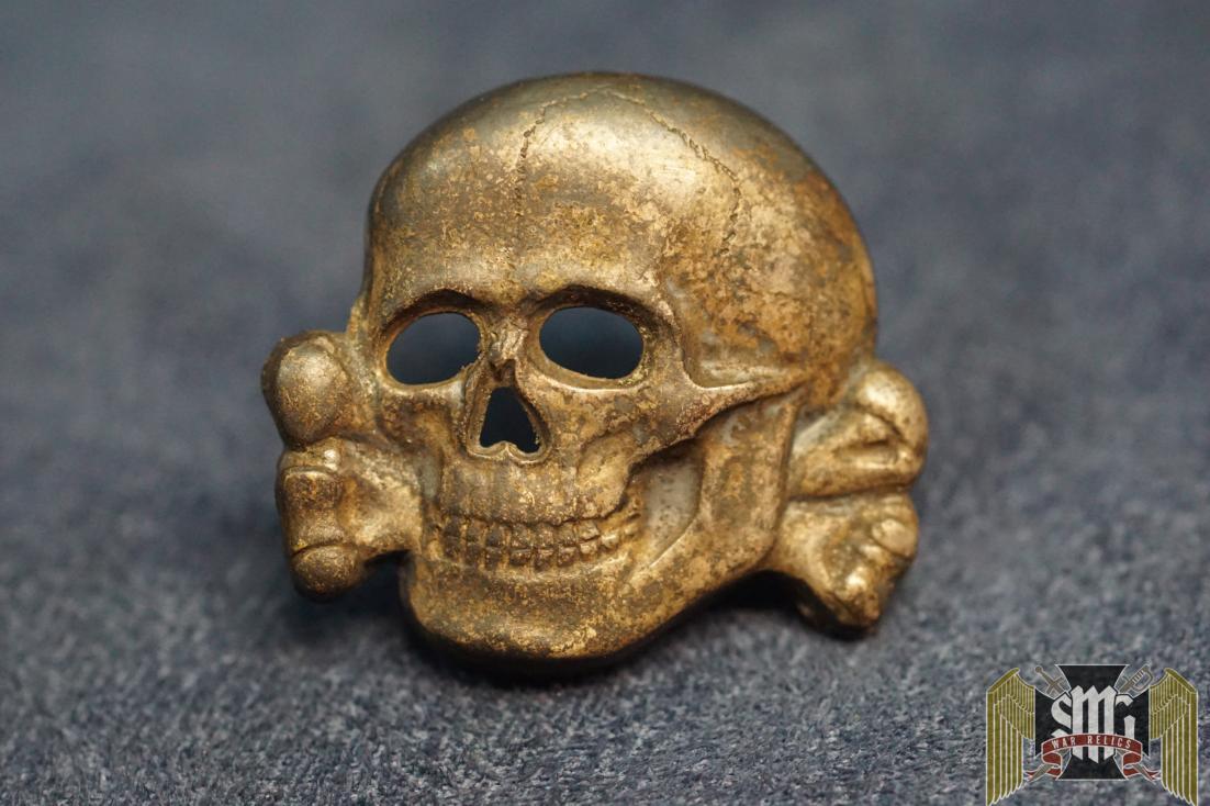 Rare Ges Gesch (Deschler?) SS visor Skull