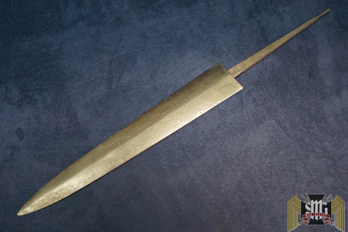 Damaged SA Dagger blade by Kaufmann