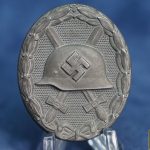 Silver Wound badge by Moritz Hausch unmarked