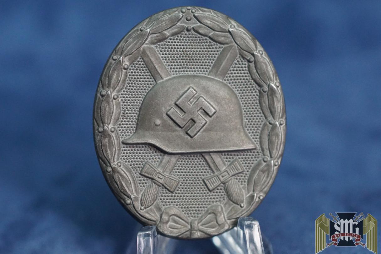 Silver Wound badge by Moritz Hausch unmarked