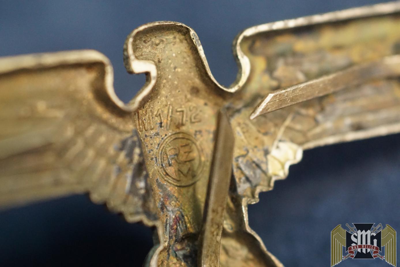 Political cap Eagle in silver by M1/72 Zimmermann