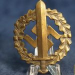 SA sports badge in Bronze Boxed