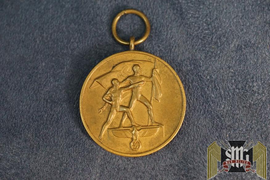 Entry into Sudentenland Medal