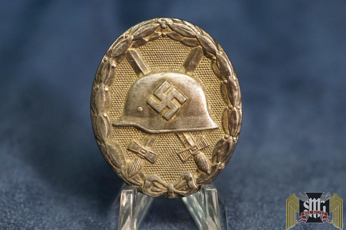 Silver Wound badge by B.H. Mayer