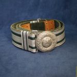 Heer Brocade belt and buckle