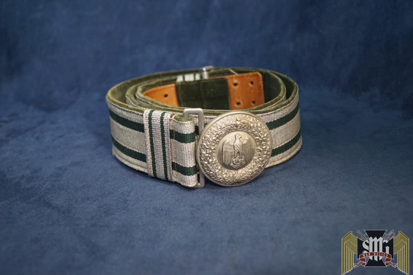 Heer Brocade belt and buckle