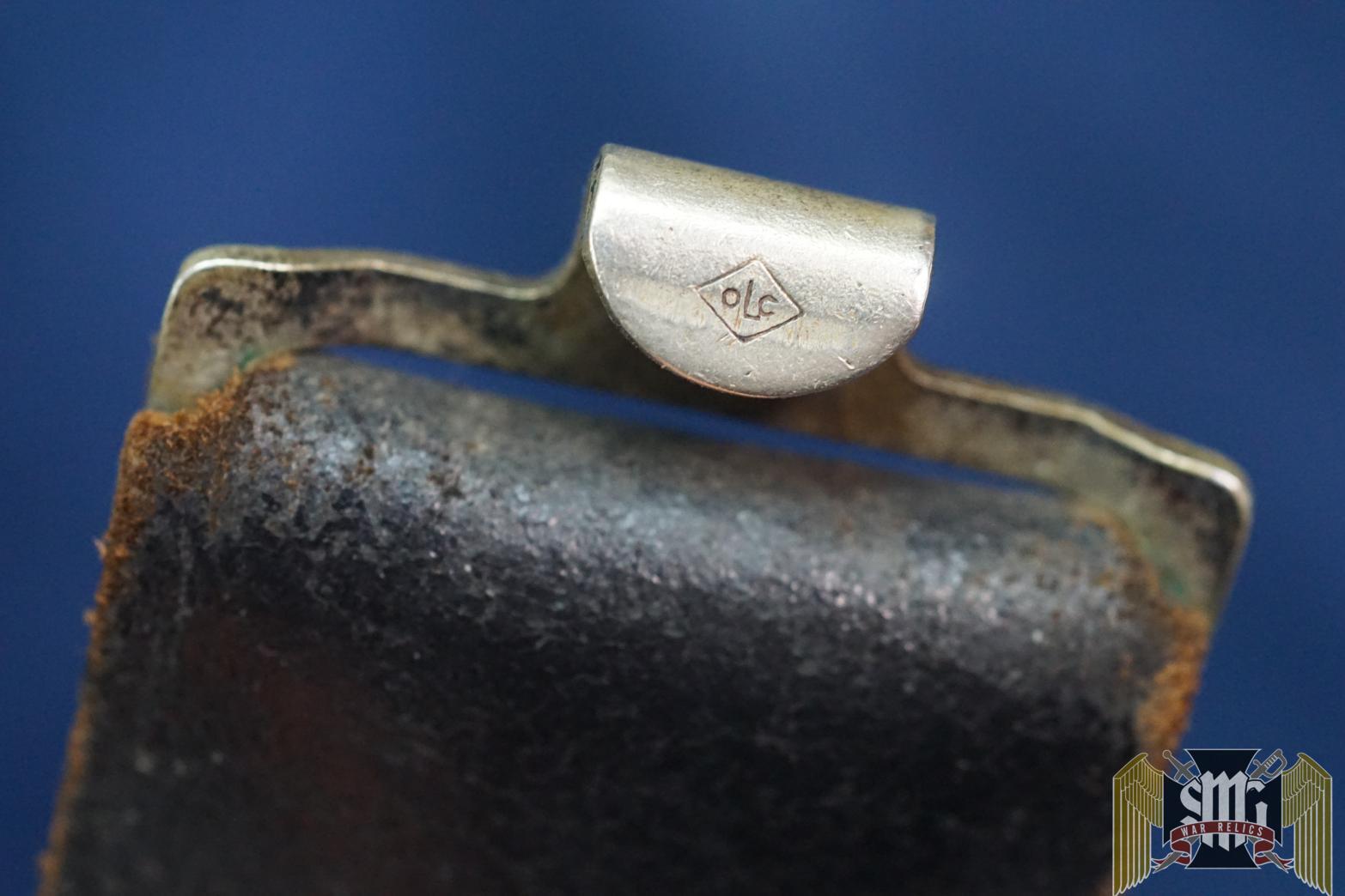 Heer belt by OLC Nickel Silver catch Named!