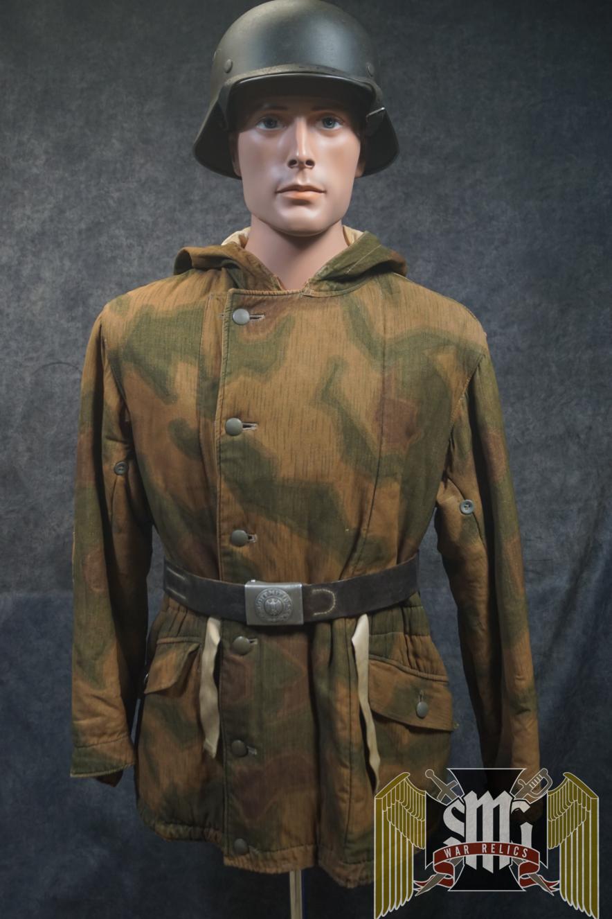 Wehrmacht reversible winter parka in Sumpftarnmuster