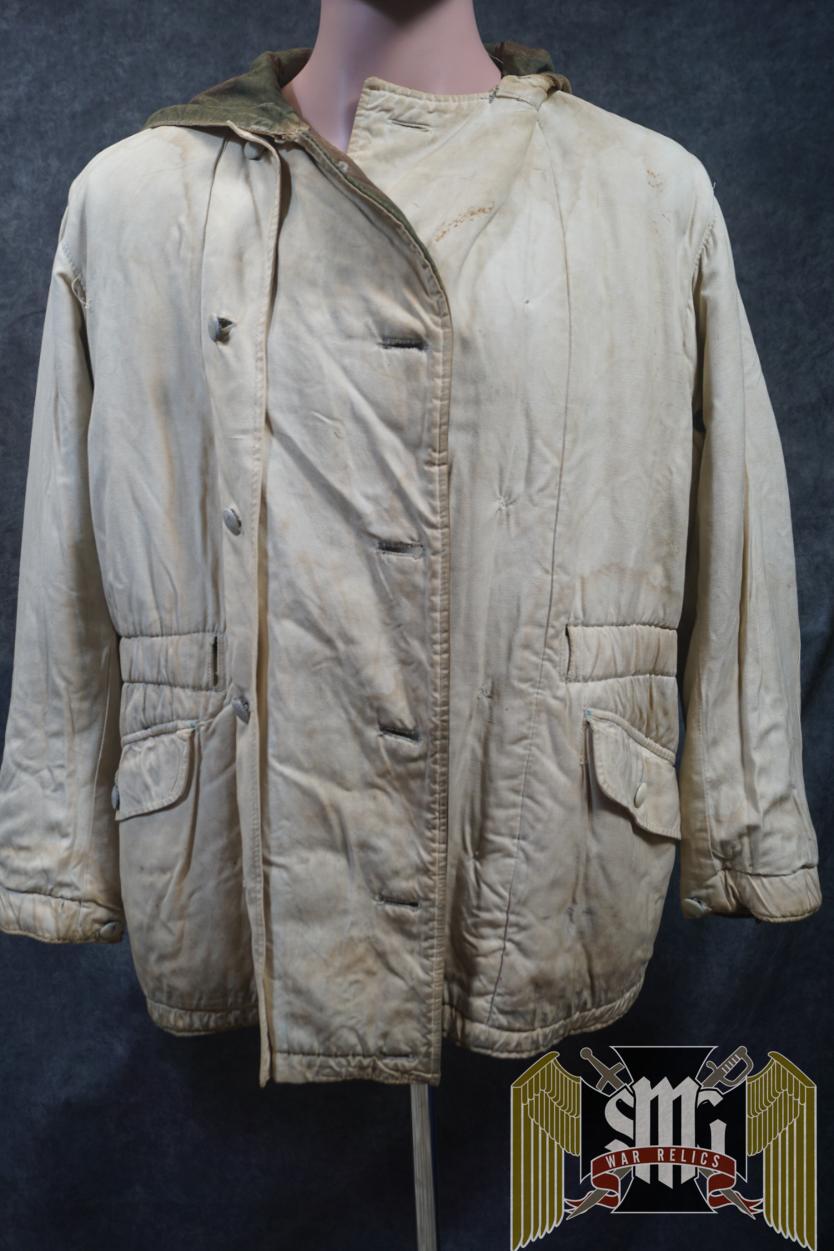 Wehrmacht reversible winter parka in Sumpftarnmuster