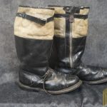 Luftwaffe Fleece Lined Pilot Boots in White